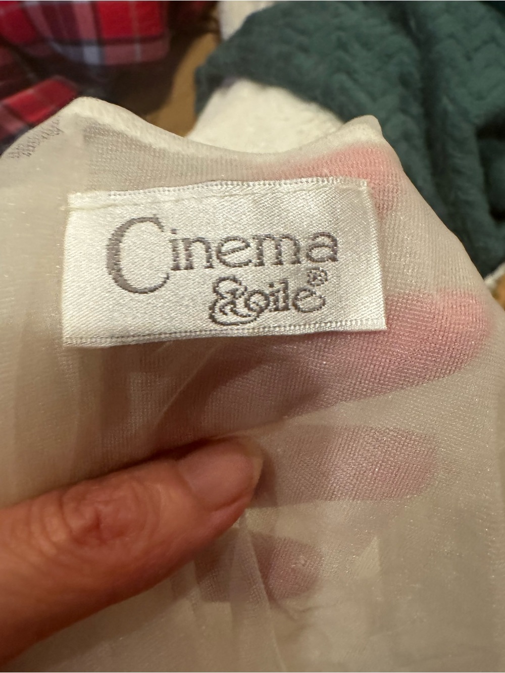 Chiffon Ruffled Sheer Robe - Cream by - Picture 2 of 6